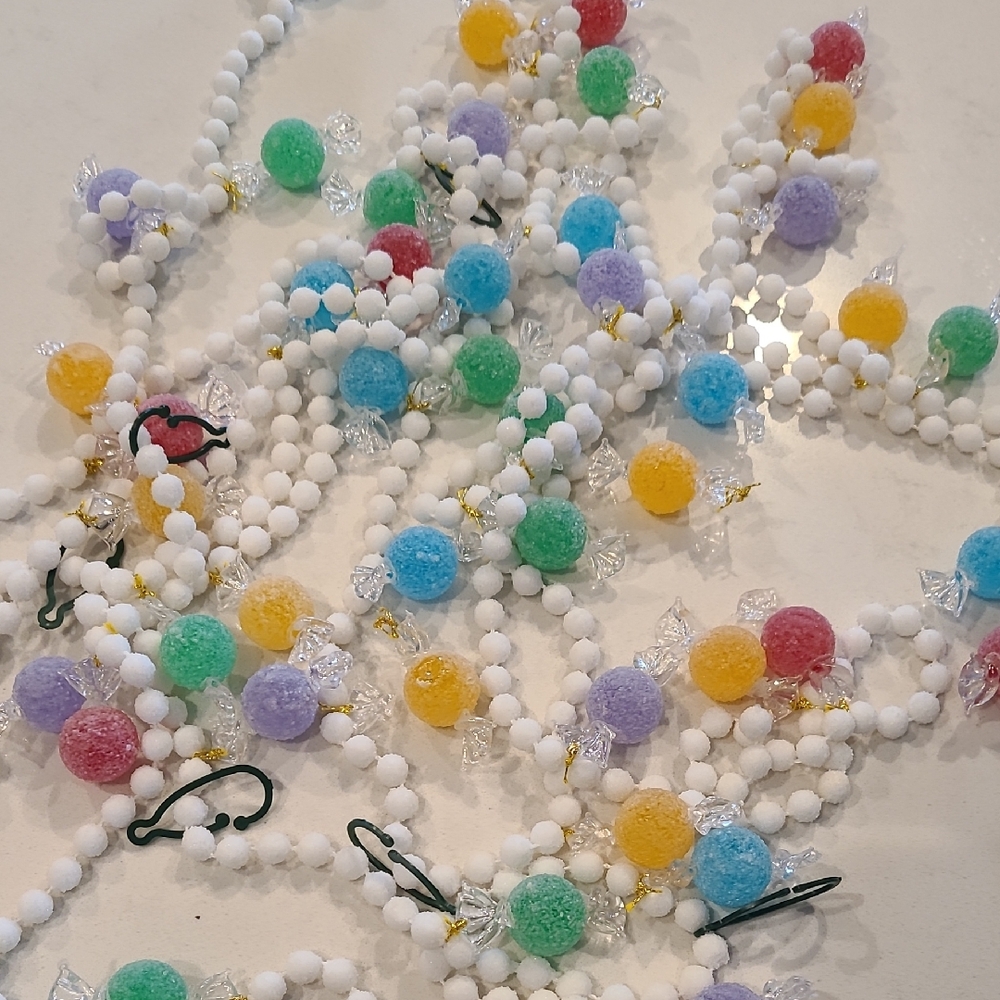 Candy Christmas Tree Garland